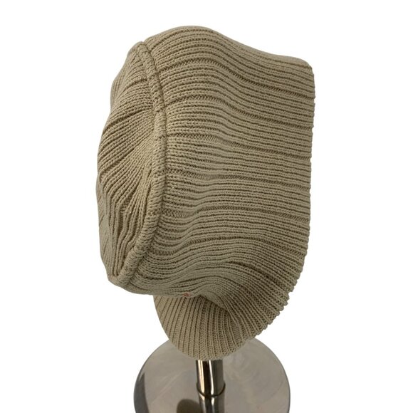 Rare Chip & Pepper Ribbed Knit Khaki Cap Bulldogs VTG Skater Y2K NWT OS 8730 main image 6